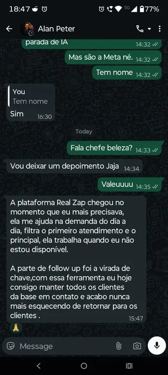 Depoimento Alan