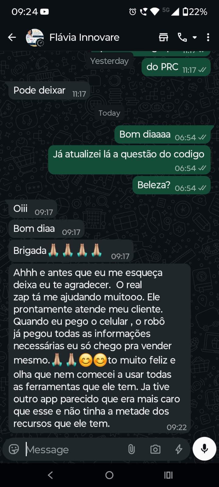 Depoimento Flávia